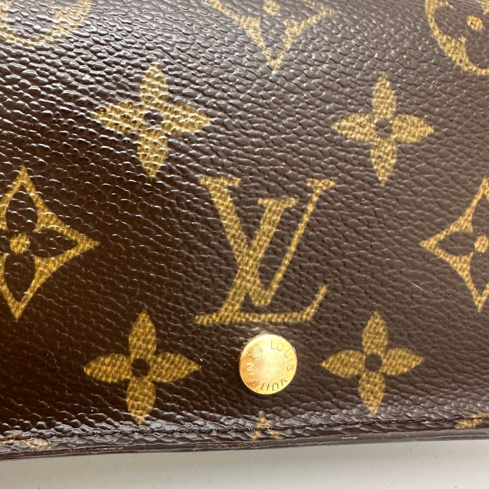Good condition authentic Louis Vuitton Monogram Tresor wallet CT0044 - Picture 7 of 14